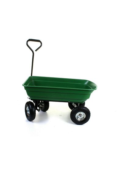 OEM Garden cart, maximum load 300 kg, foldable bucket, long handle with non-slip sponge