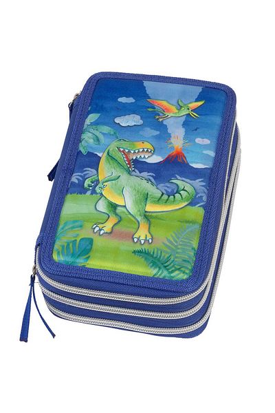 Faber Castell Penar Faber-Castell cu 3 fermoare, model dinozaur