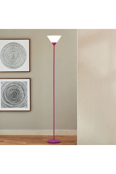 Home Box Elmira Standing Floor Lamp Pink 178cm