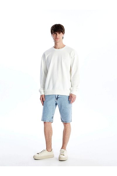 LC Waikiki Ανδρικό τζιν σορτς XSIDE Indigo Standard Fit