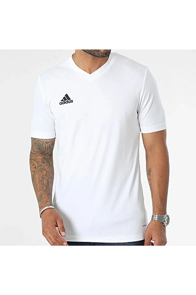 adidas Ανδρικό αθλητικό μπλουζάκι Ent22 Jsy HC5071 Λευκό