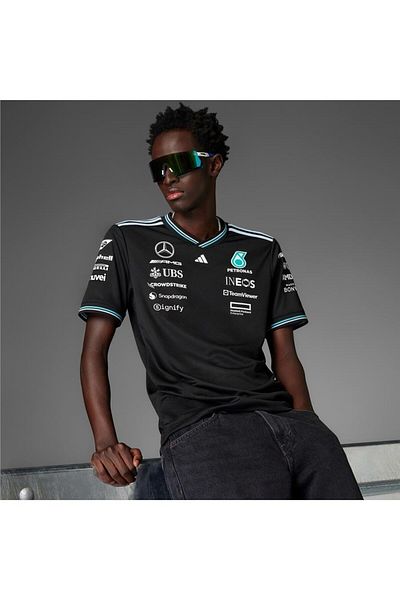 adidas Μαύρο ανδρικό μπλουζάκι Mer Dr Jsyb Am Jy2607