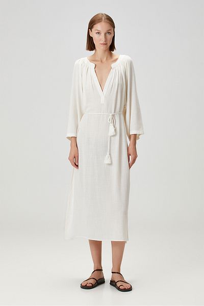 Barine Poseidon Dress - Ecru