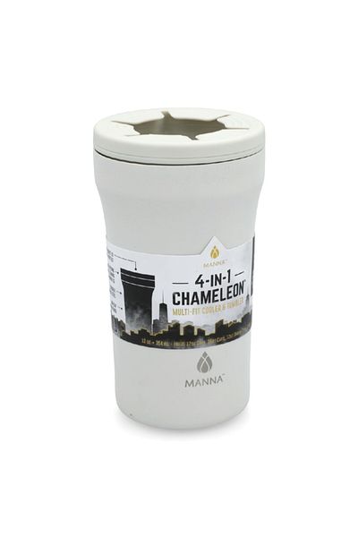 manna 4-In-1 Chameleon Multi-Fit Cooler Tumbler with Non-Slip Base 355 ml
