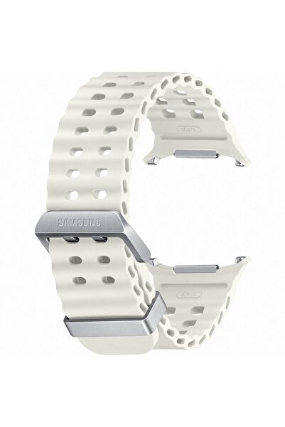 Samsung Samsung Marine Band smartwatch strap for Galaxy Watch Ultra, White Sand