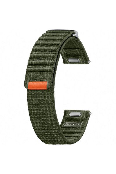 Samsung Samsung Fabric Band smartwatch strap for Galaxy Watch7, (S/M), Green