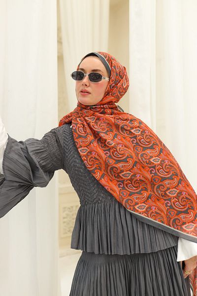 Silk Home Σάλι Leyla Desen Naria