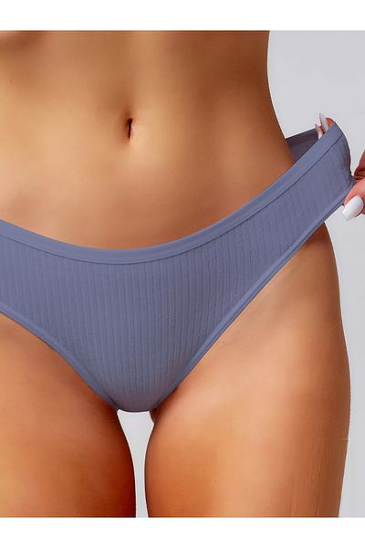 MİSTİRİK Chiloți cu nervuri din țesătură moale model Taranto Culoare Liliac