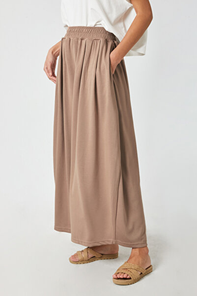 ZÜLAYS Salaş Modal Pantolon Vizon