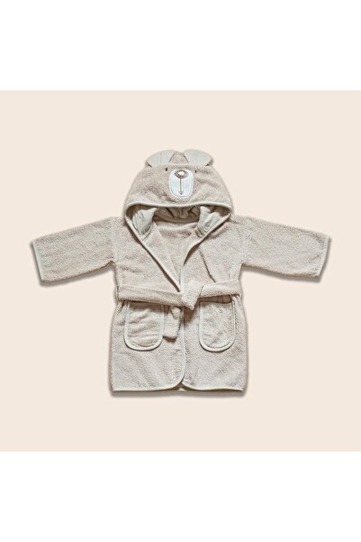 Bathrobe - Bath Time - Beige - 1/2 Age