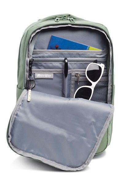 BESTWAY Backpack F40326, 40x25x20 Cm, Wizz Air/ryanair, Cabin Pro Ultimate Small, Light Green