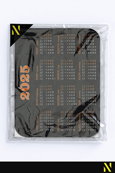 nilizma 2025 Календар Цветна ергономична подложка за мишка с неплъзгаща се повърхност, идеална за използване у дома и в офиса