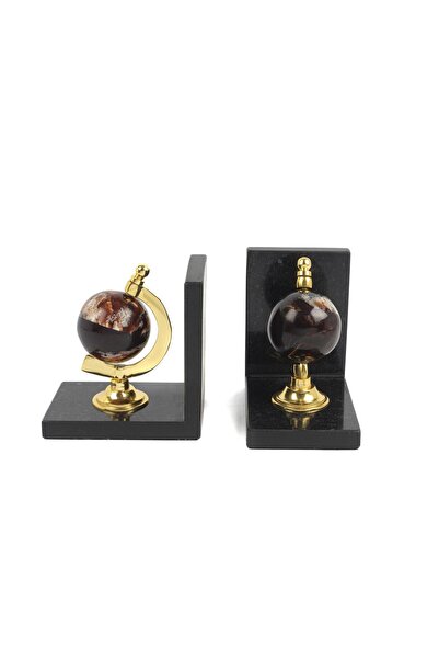 Mikasa Moor Siyah Gold Kahve Küreli Kitap Tutucu 26x9x13 cm