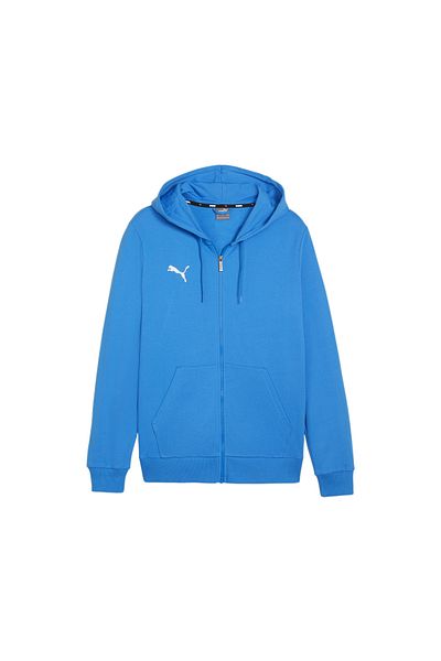 Puma Jachetă de fotbal pentru bărbați Casuals cu glugă 65859502   Albastru