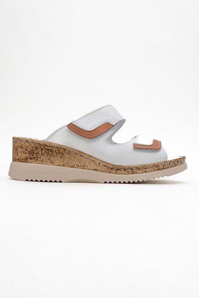 Ataköy Ayakkabı Women's Leather Slippers