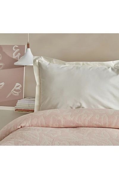 Explore Home Cotton Bedspread - Color of Alda and Double Pink