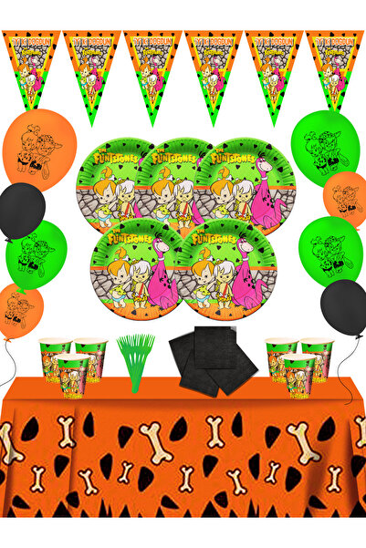 snowparty مجموعة زينة لحفلات أعياد الميلاد من العصر الحجري بيبل بامبام تتسع لـ 32 شخصًا