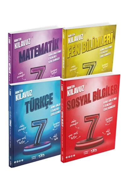 Kva Yayınları 2026 7. SINIF HAZIRLIK 0 dan 7 Ye SET ÖĞRETEN KILAVUZ KONU ANLATIMLI ETKİNLİKLİ SORU BANKASI