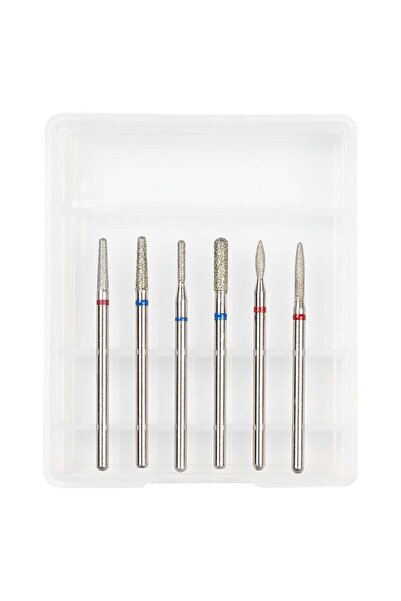 LUXORISE Τρυπάνια νυχιών #14, σετ 6 τεμαχίων