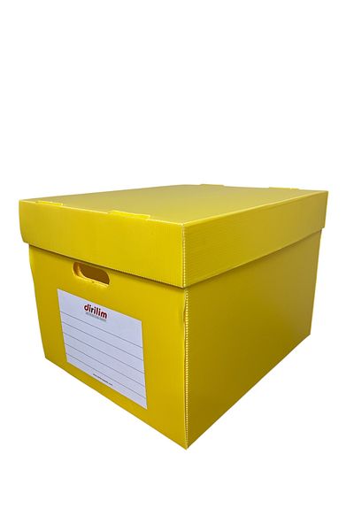 dirilim plastik Reliance Plastic Archive Box 42*35*30cm 5 Pieces Folder Capacity Folder Boxes Plastic Corrugated