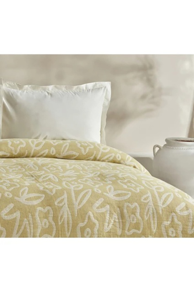 Explore Home , Terra, Çift Kişilik, Pamuklu, Müslin, Yatak Örtüsü - Yeşil