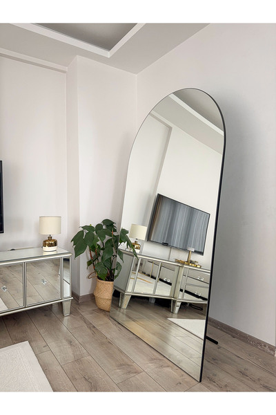 EFFE YAPI DEKOR Çerçevesiz Model 180X100 cm Oval Ayaklı Boy Aynası