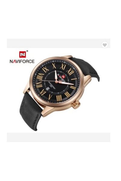 Naviforce Naviforce Watch Men's Analog Sports Watch with Attractive Leather Strap
