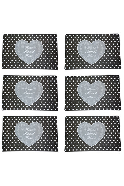 PUFO Plate holder set for serving food, Pufo Home Sweet Home model, 6 pieces