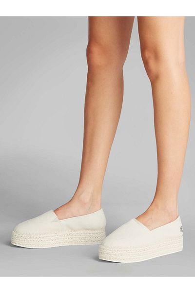 Calvin Klein Thick Sole Canvas Espadrilles Yw0Yw01737Aeo Espadrilles Yw0Yw01737 Aeo