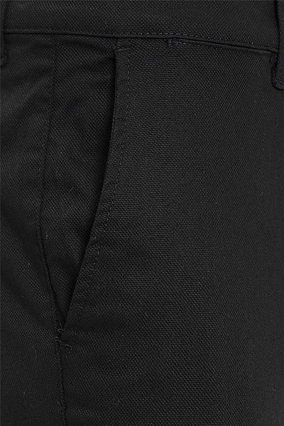 SÜVARİ Μαύρο Slim Fit Dobby Παντελόνι