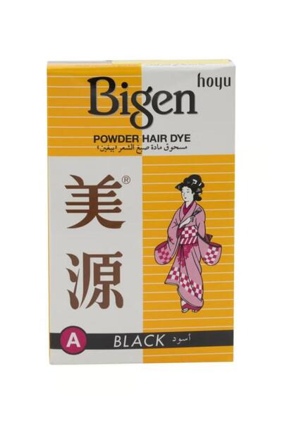 BİGEN Hair Dye Powder Color A Black Black A 6g