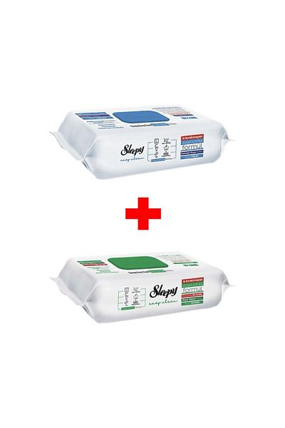 Sleepy Easy Clean White Soap Added+Bleach Added 2X100 (200 Sheets)