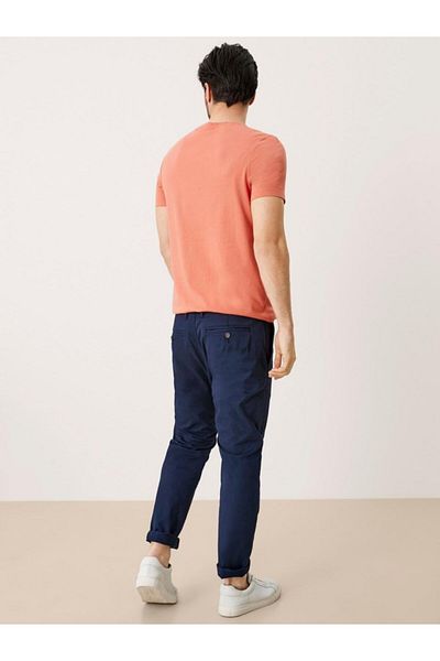 s.Oliver Men's Chino Pants, Austin, Cotton Blend With Elastane, , Navy