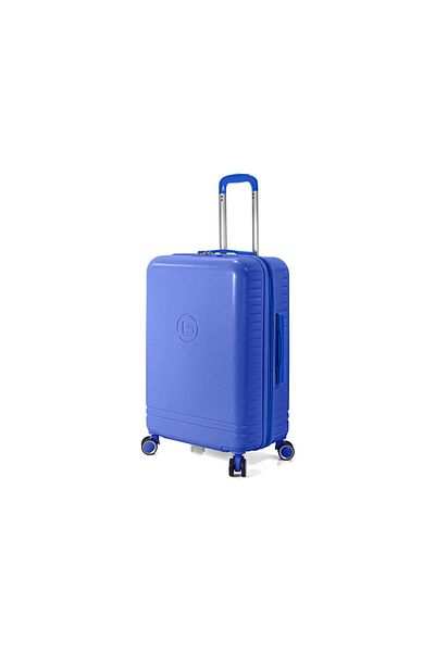 Benzi Troler extensibil de cabină Benzi BZ 5827, 54x37x20 cm, bagaj de mână, ABS, 4 roți 360°, albastru