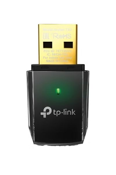 TP-LINK Ac600 Wireless Dual Band Usb Adapter Black