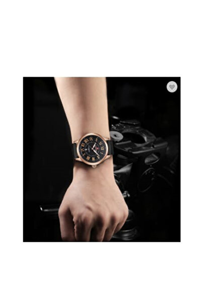 Naviforce Naviforce Watch Men's Analog Sports Watch with Attractive Leather Strap