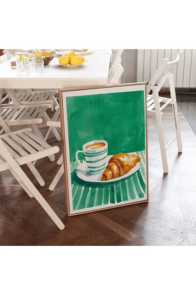 Dekorsiahome One Piece Wooden Frame Living Room Hall Kitchen Table Tk0547