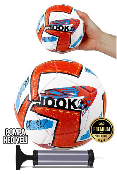 kutuTR Handball Ball Colorful Color Soft Layered Children's Mini Football Ball No:1 Indoor