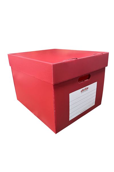 dirilim plastik Reliance Plastic Archive Box 42*35*30cm 5 Pieces Folder Capacity Folder Boxes Plastic Corrugated
