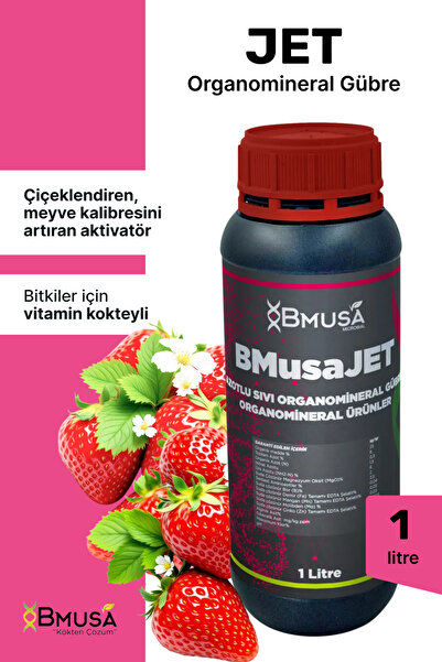 BMUSA Jet Organomineral Yaprak Gübresi 1 Lt.