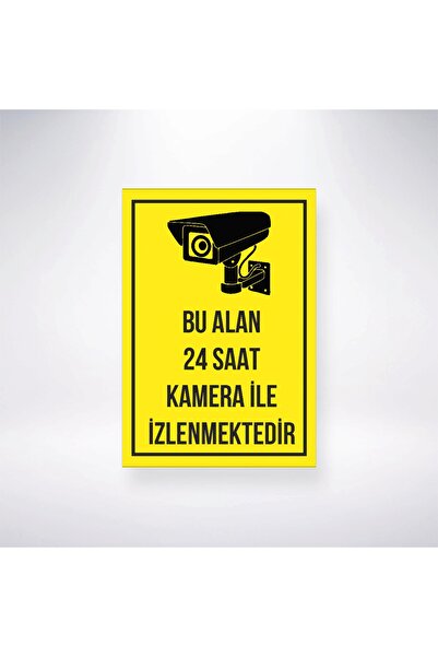 Reysa Tasarım Bu Alan Kamera ile İzlenmektedir 21x35 Arkası Sticker