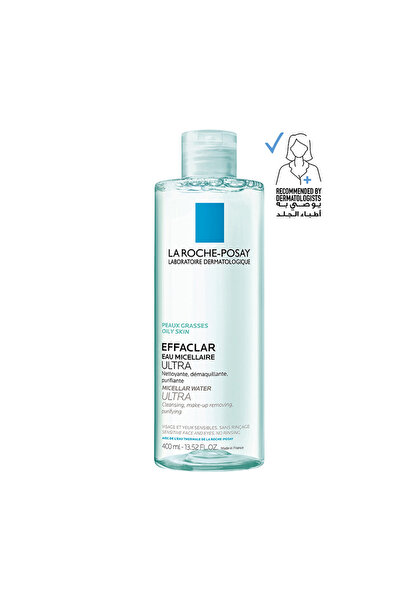 La Roche Posay منظف إيفاكلار ميسيلار من لا روش بوزيه للبشرة الدهنية 400 مل