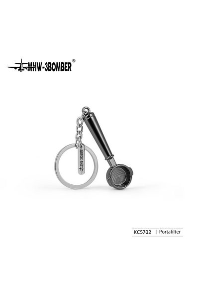 Choice Mini Coffee Tamper Mhw-3bomber Coffee Series Keychain Mini Souvenir Coffee Accessories Chic Key Ring