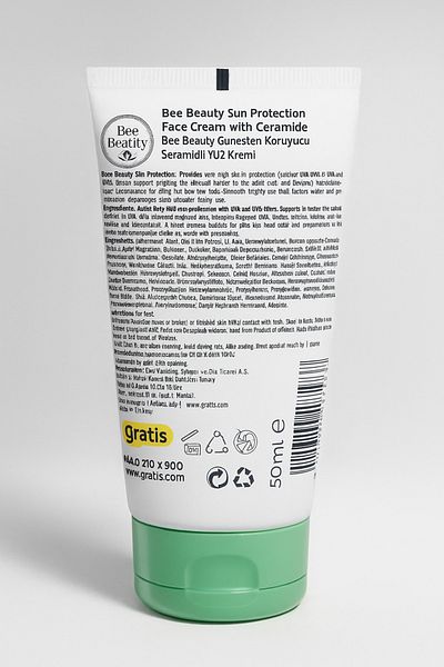 Bee Beauty Sun Protection Ceramide Face Cream 50 Spf