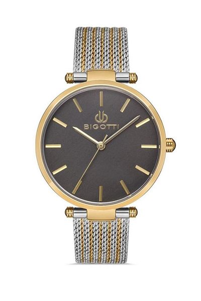 Bigotti Bg.1.10342.5 Classic Design 3 Atm Water Resist Silver-Gold Women Wrist Watch