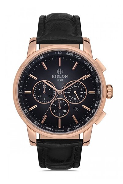 Hislon ساعة يد رجالية S.ms103r-04br