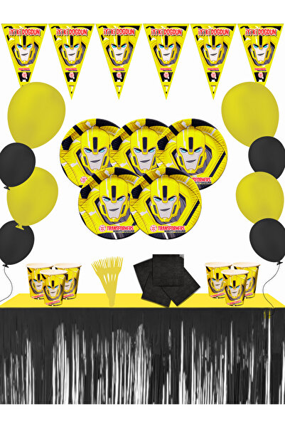 snowparty مجموعة زينة لحفلات أعياد الميلاد مكونة من 32 قطعة من تنورة طاولة معدنية من ترانسفورمرز بامبليبي