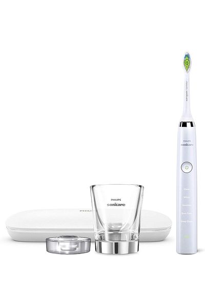Philips Sonicare Diamondclean Classic Rechargeable Electric Toothbrush, White Hx9331/43, 2.26 Oz