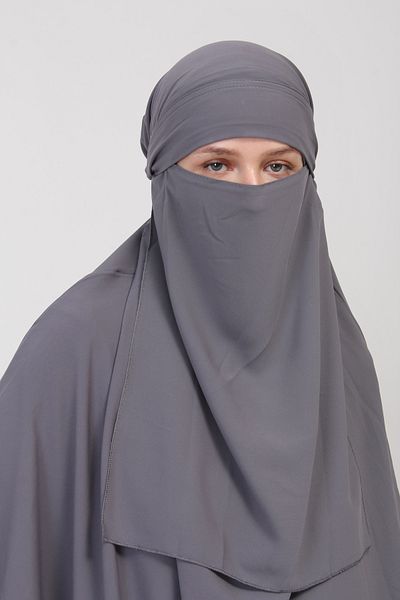 Altobeh Σετ Abaya - Σετ 3 τεμαχίων - Σετ με βολάν με ζώνη, σεντόνι και πέπλο