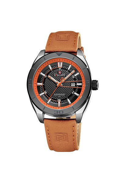 Naviforce Naviforce Watch Men's Analog Sports Watch with Attractive Leather Strap